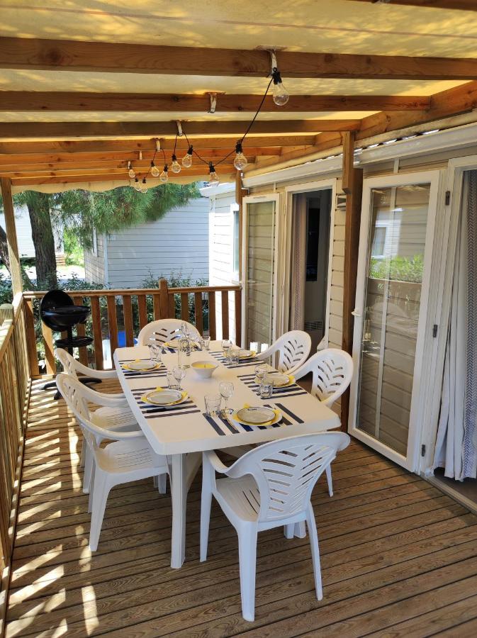 Mobil Home Camping Mar Estang 4* กาเนต์-อ็อง-รูสซียง ภายนอก รูปภาพ